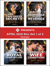 Harlequin Presents April 2026--Box Set 1 of 2